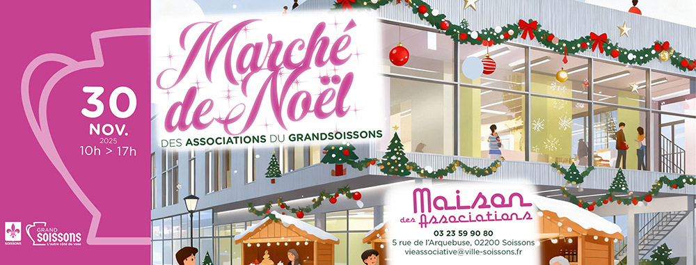 Marché de Noël 2025 à la maison des associations